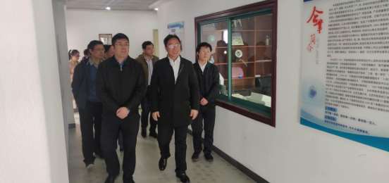 熱烈歡迎安徽省衛健委黨委書記單向前領導一行蒞臨蕪湖圣美孚科技有限公司調研指導工作